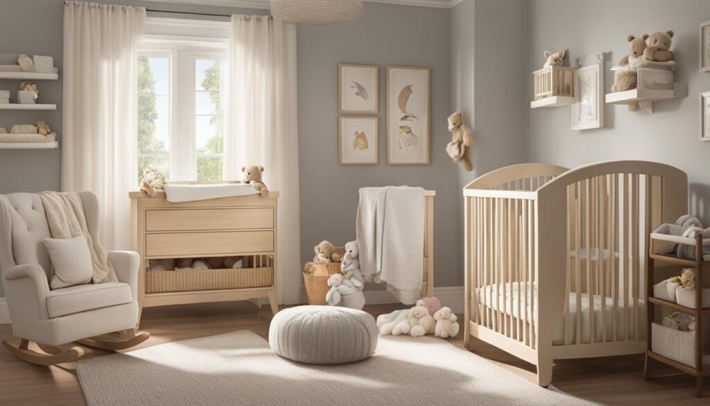 nursery furniture and gear